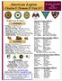 American Legion. Charles F. Thomas IV Post 117. November / December 2014 Issue No. 6. American Legion Officers. American Legion Auxiliary Officers
