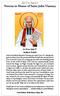 Novena in Honor of Saint John Vianney 1st Day: July 27 Ardent Faith Our Father, Hail Mary, Glory Be