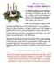 RITUAL FOR A HOME ADVENT WREATH