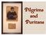 Importance of the Puritans
