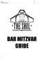 The Shul s Bar Mitzvah Guide BAR MITZVAH GUIDE