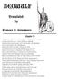 BEOWULF. Translated By. Frances B. Grummere. Chapter 33