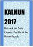 KALMUN Historical Joint Crisis Cabinets: Final War of the Roman Republic