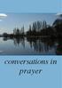 conversations in prayer