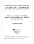 GOVERNMENT LAW ONLINE