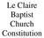 Le Claire Baptist Church Constitution