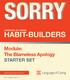 LANGUAGE OF CARING HABIT-BUILDERS. Module: The Blameless Apology STARTER SET , Language of Caring, LLC