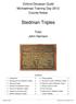 Stedman Triples. Oxford Diocesan Guild Michaelmas Training Day 2012 Course Notes. Tutor John Harrison. Contents