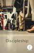 Discipleship. Embracing the Practices of a Disciple