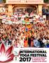 29th Annual, World Renowned INTERNATIONAL YOGA FESTIVAL. at Parmarth Niketan in Rishikesh, Yoga Capital of the World