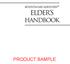 ELDER S Handbook Printed in USA