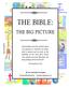 THE BIBLE: ! THE BIG PICTURE