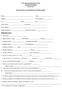 APPLICATION FOR PROSPECTIVE EMPLOYMENT. If you are not a U. S. citizen give VISA type Number Work Permit