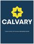 Calvary Family Of Churches: Membership Packet