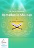 30 Tips to Prepare for Ramadan in Sha`ban. E-Da`wah Committee.