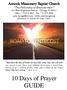 10 Days of Prayer GUIDE