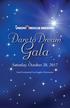 Dare to Dream. Gala. Saturday, October 28, InterContinental Los Angeles Downtown