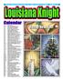 Happy New Year OFFICIAL PUBLICATION OF LOUISIANA STATE COUNCIL KNIGHTS OF COLUMBUS DECEMBER 2017