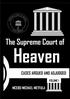 The Supreme Court of Heaven Cases Argued and Adjudged