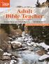 Adult Bible Teacher Large-Print Edition