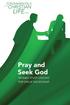 Pray and Seek God Six BiBle STudy lessons FOr GrOup discipleship