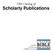 UBS Catalog of Scholarly Publications