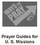 Prayer Guides for U. S. Missions