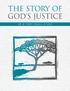 THE STORY OF GOD S JUSTICE