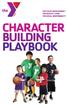CHARACTER BUILDING PLAYBOOK