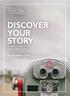 DISCOVER YOUR STORY. A Biblical Guide to Finding Your Calling HUGH WHELCHEL