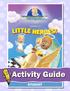 Activity Guide for DVD Cherub Wings: Little Heroes