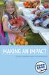 front cover MAKING AN IMPACT Food Bank of Northwest Indiana 2016 annual report