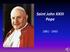 Saint John XXIII Pope