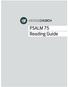 PSALM 75 Reading Guide