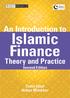 An Introduction to Islamic Finance