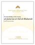 Darul Arqam Educational Trust Registered Charity No Permissibility of the terms al-juma aa or Eid al-mubarak