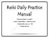 Reiki Daily Practice Manual
