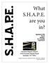 What S.H.A.P.E. are you in?