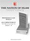 THE NATION OF ISLAM WEDNESDAY CLASS WEEK 39. SELF-IMPROVEMENT The Will of God (Part III) Sections 1-41