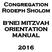 Congregation Rodeph Sholom B NEI MITZVAH ORIENTATION MANUAL