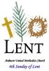 Ardmore United Methodist Church. 4th Sunday of Lent