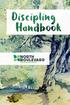 Discipling Handbook 1