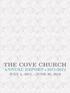 THE COVE CHURCH ANNUAL REPORT