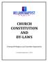 CHURCH CONSTITUTION AND BY- LAWS