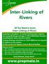 Inter-Linking of Rivers