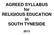 AGREED SYLLABUS for RELIGIOUS EDUCATION in SOUTH TYNESIDE