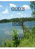 TORAH, GOD'S INSTRUCTIONS LEVITICUS 23 GOD S HOLY DAYS WEEKLY SABBATH