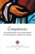 for ordination to the priesthood in the anglican church of canada