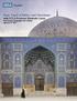 Iran: Land of Rulers and Merchants with UCLA Professor Elizabeth Carter Near Eastern Languages and Cultures April 16-29, 2015