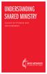 UNDERSTANDING SHARED MINISTRY. Council on Finance and Administration